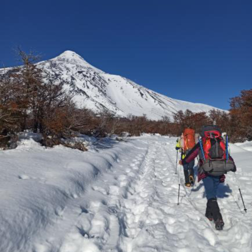 Ascenso volcán Lanín